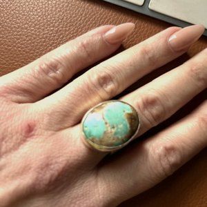 Turquoise Stone / Silver Ring